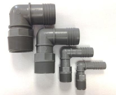 Elbow - MPT Thread x Barb 1/2 inch to 2 inch-2 | Fittings/Adapters