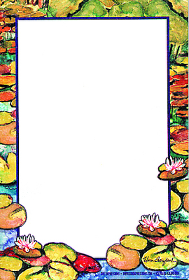 Note Pad - LILY POND | Clearance Items