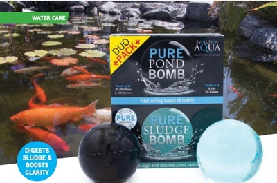 Evolution Aqua Pond Bomb & Sludge Bomb Duo Pack | Evolution Aqua