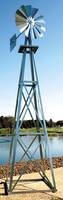 Image Outdoor Water Solutions 9 Ft Backyard Windmill